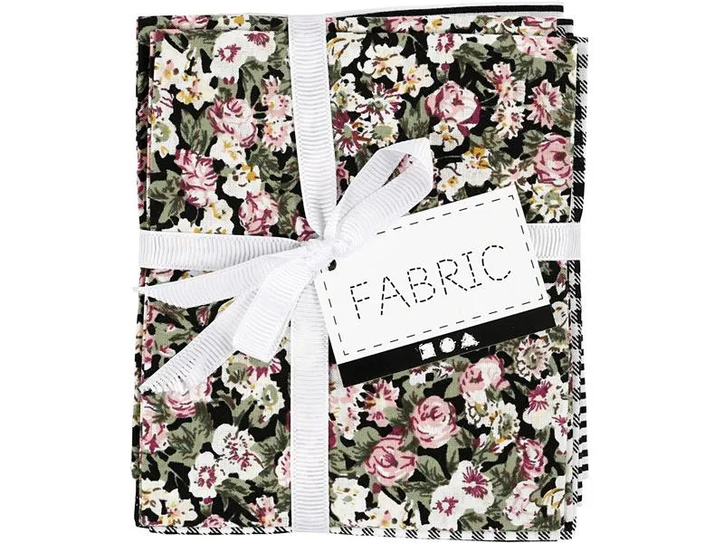 Creativ Company Stoff Fabric 4-teilig, 45 cm 55 cm