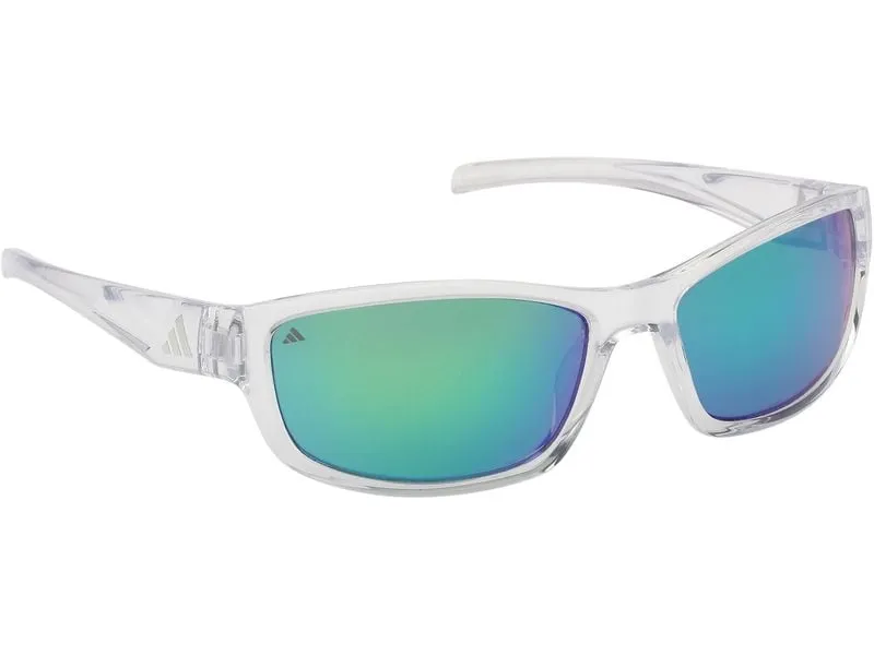 adidas ES0005 Sport Sonnenbrille Crystal Green Mirror adidas ES0005 Sport Sonnenbrille Crystal Green Mirror