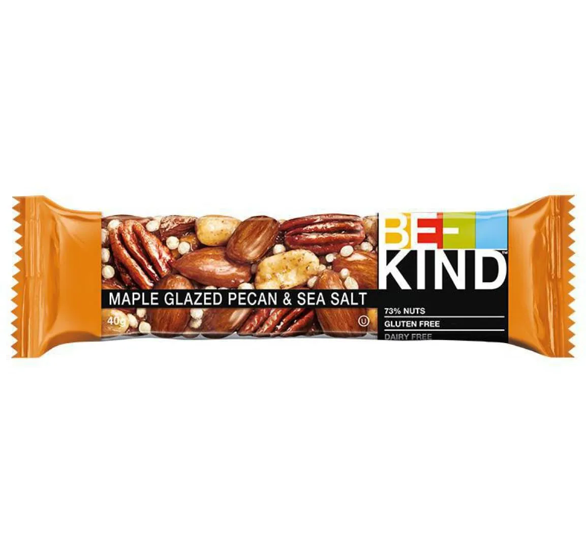 BE-KIND Riegel Maple Glazed Pecan & Sea Salt 12 x 40 g BE-KIND Riegel Maple Glazed Pecan & Sea Salt 12 x 40 g