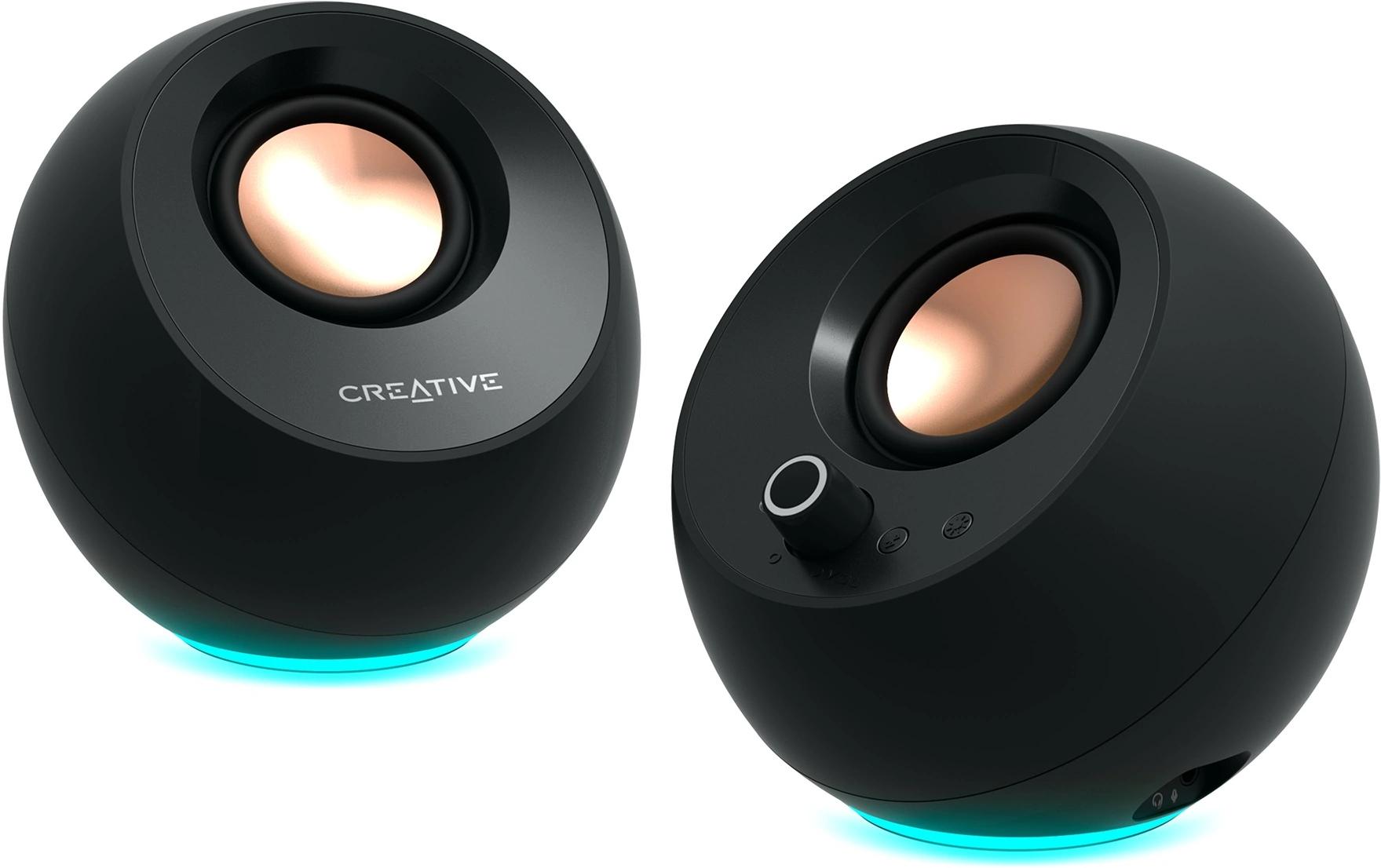 CREATIVE PC-Lautsprecher Pebble Pro schwarz