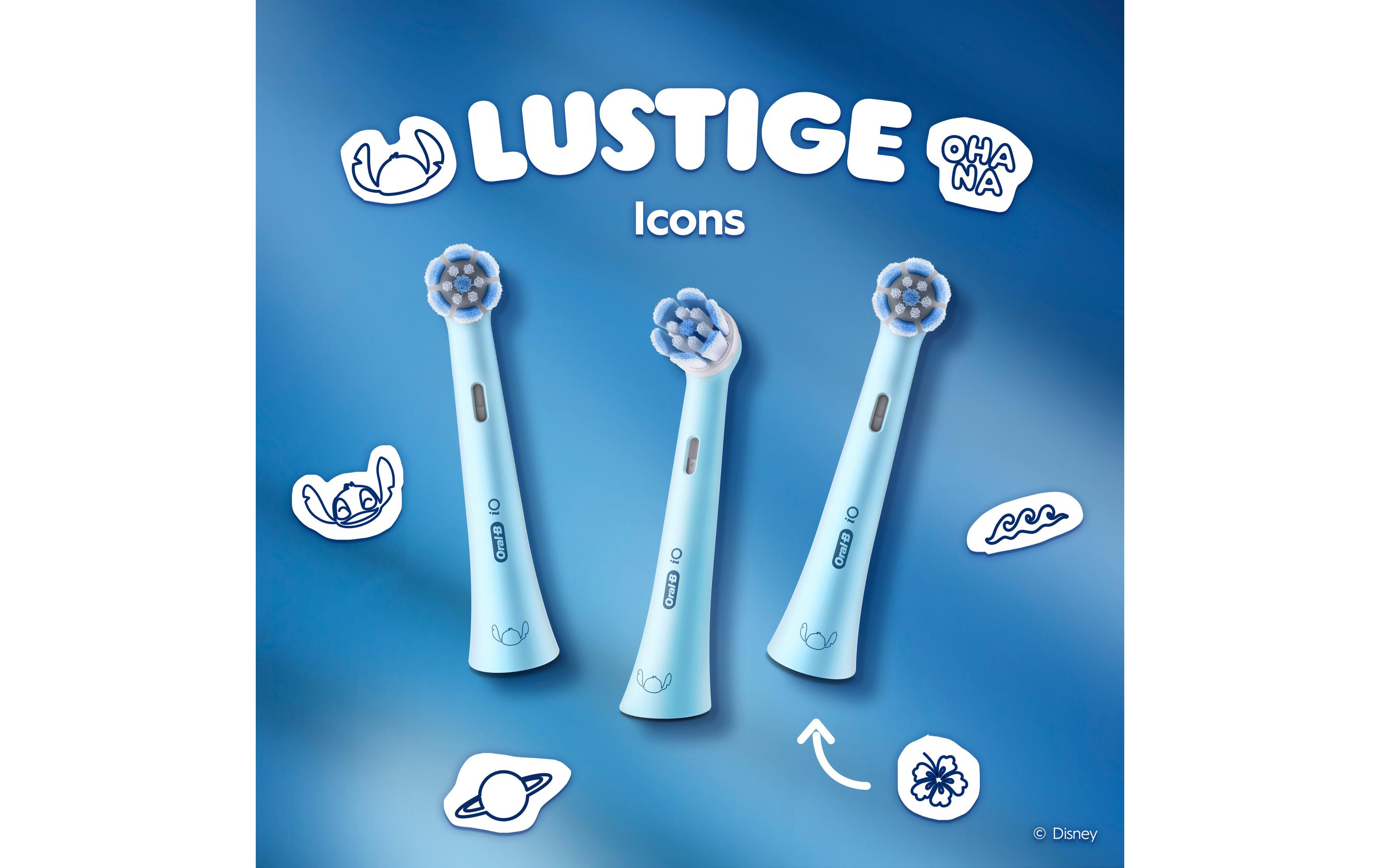 Oral-B Zahnbürstenkopf iO Kids Stitch 4 Stück