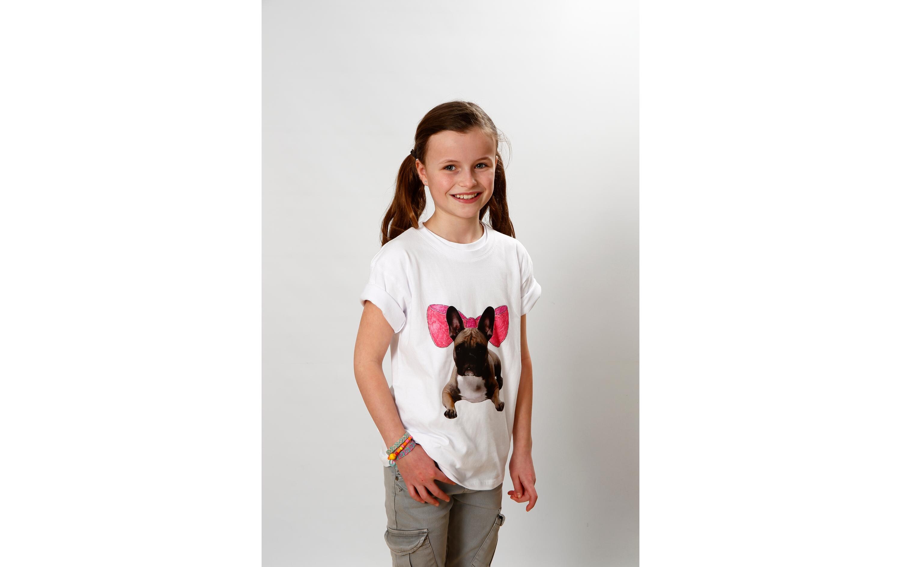 Creativ Company T-Shirt 12-14 Jahre, Weiss