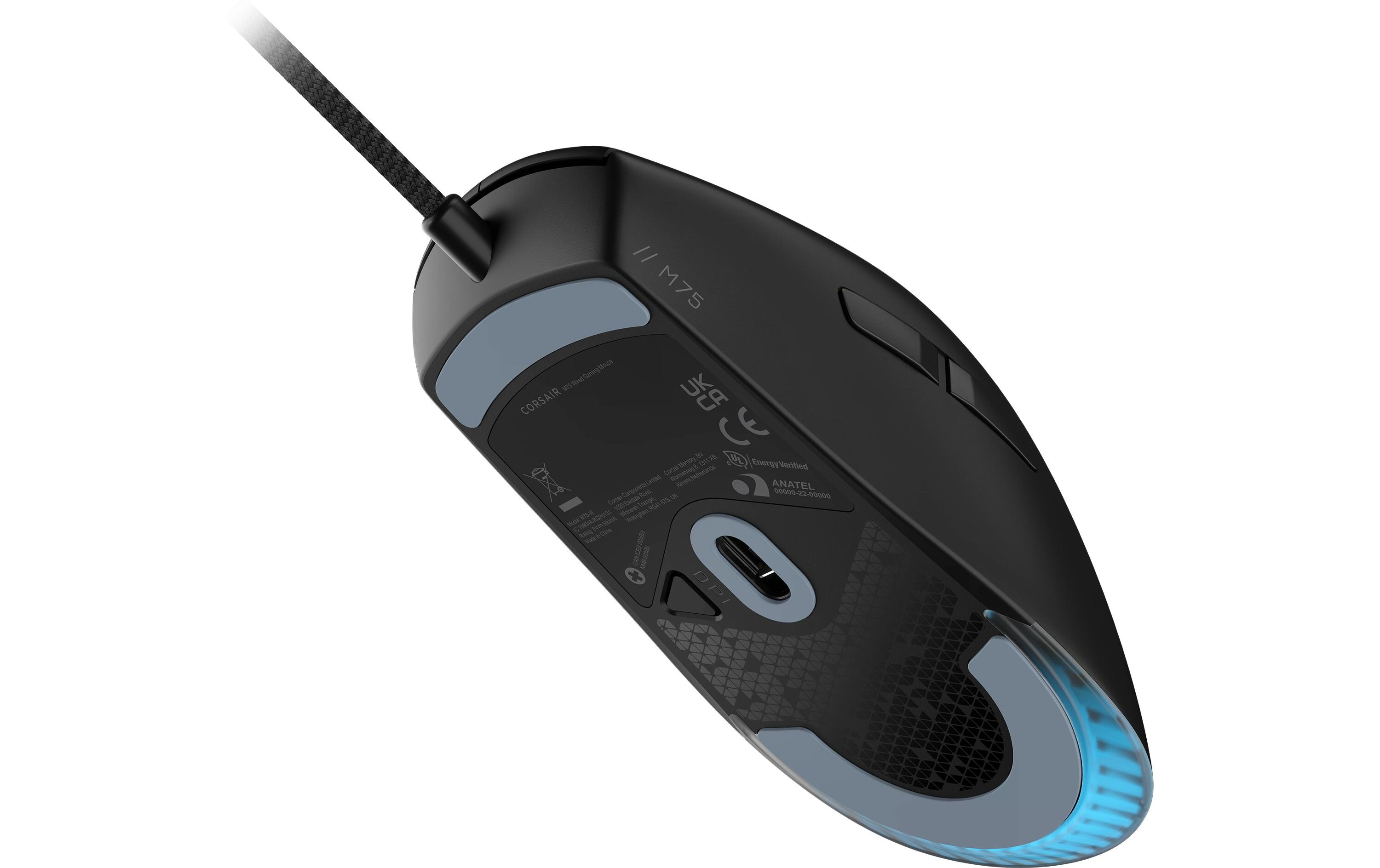 Corsair Gaming-Maus M75 Schwarz