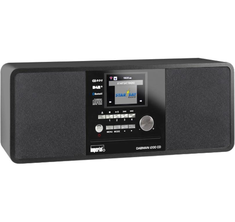 Imperial Internet Radio Dabman i200 CD Schwarz