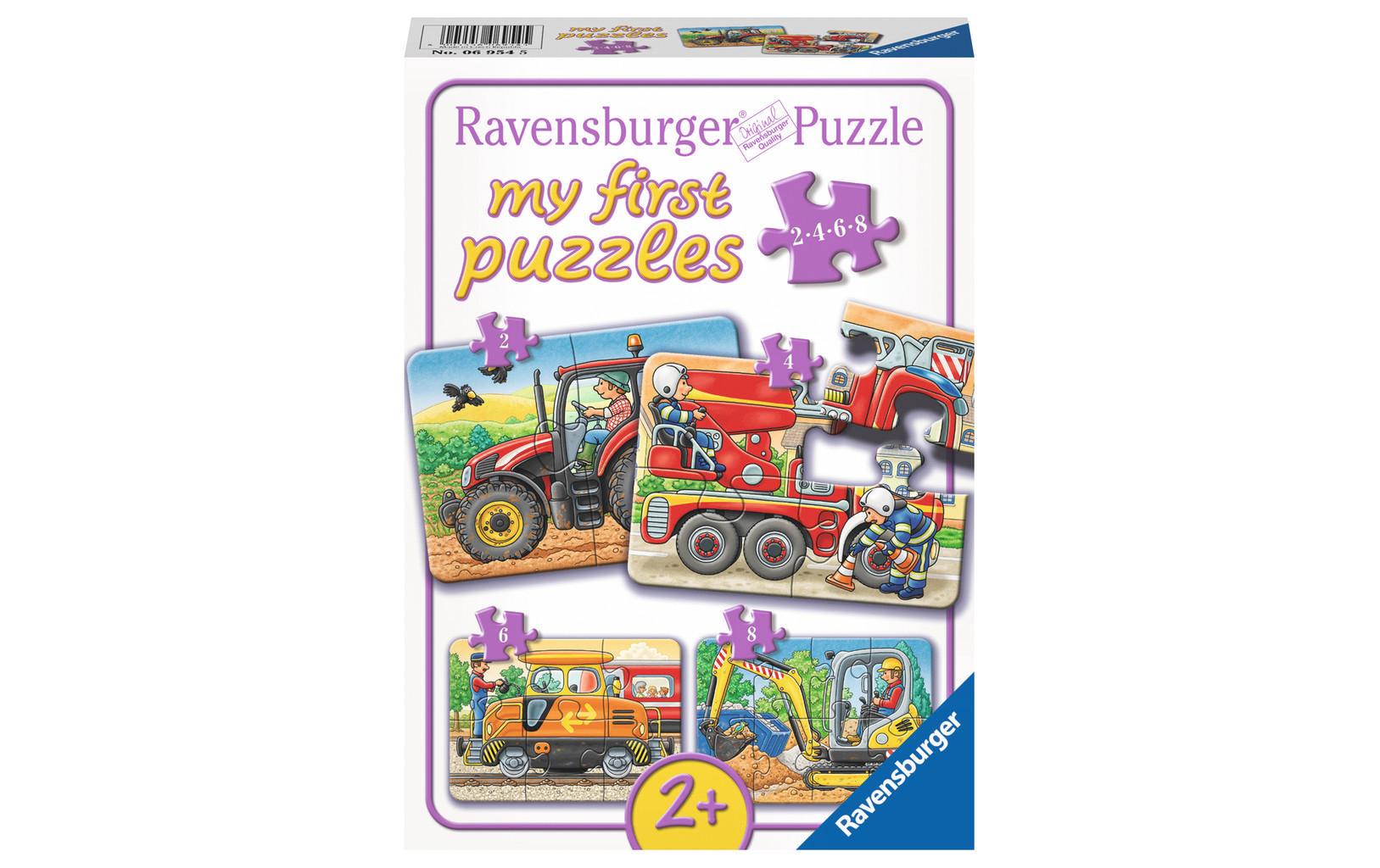 Ravensburger Kleinkinder Puzzle Bei der Arbeit Ravensburger Kleinkinder Puzzle Bei der Arbeit