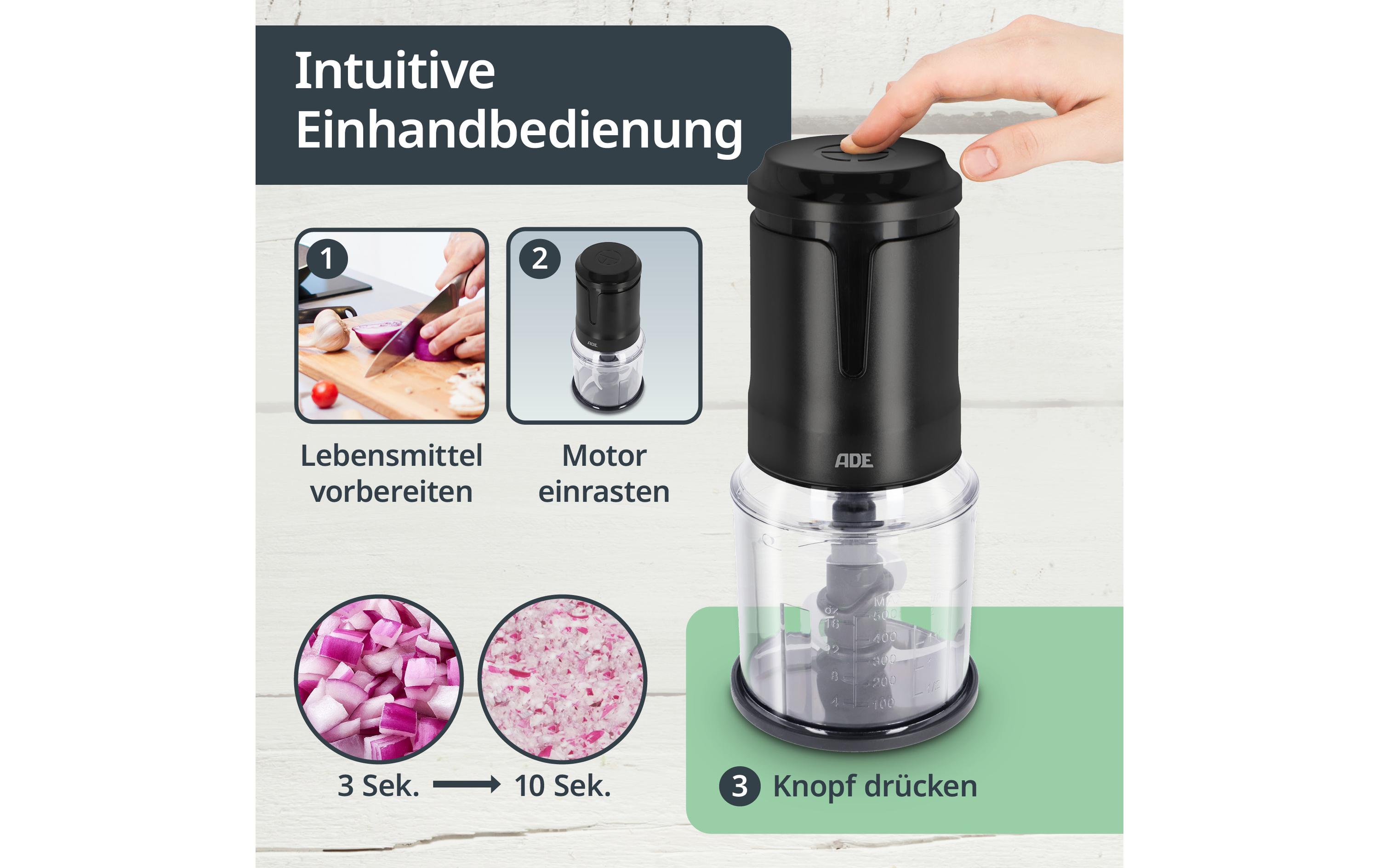 ADE Zerkleinerer Elektrisch KG2401-1 400W 500 l