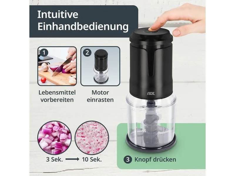 ADE Zerkleinerer Elektrisch KG2401-1 400W 500 l