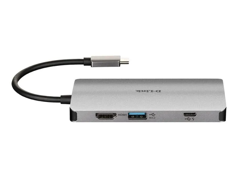 D-Link Dockingstation DUB-M810 USB/HDMI/RJ45/Kartenleser/USB‑C Lade D-Link Dockingstation DUB-M810 USB/HDMI/RJ45/Kartenleser/USB‑C Lade