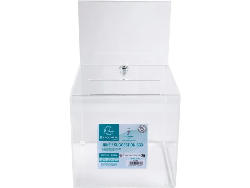 Exacompta Einwurfbox mit Kopfblende A5
