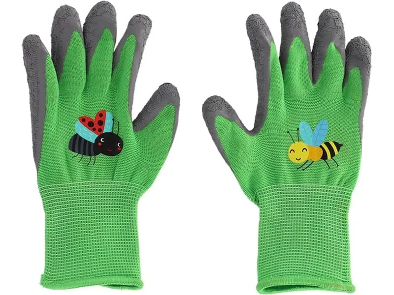 Esschert Design Kinder-Gartenhandschuhe Insekten
