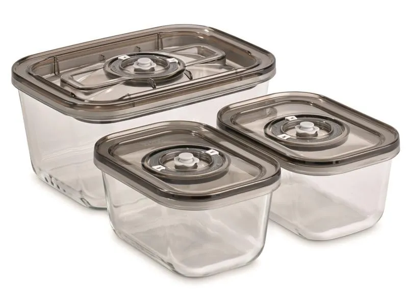 Caso Vakuumier-Behälter Eco Set Caso Vakuumier-Behälter Eco Set