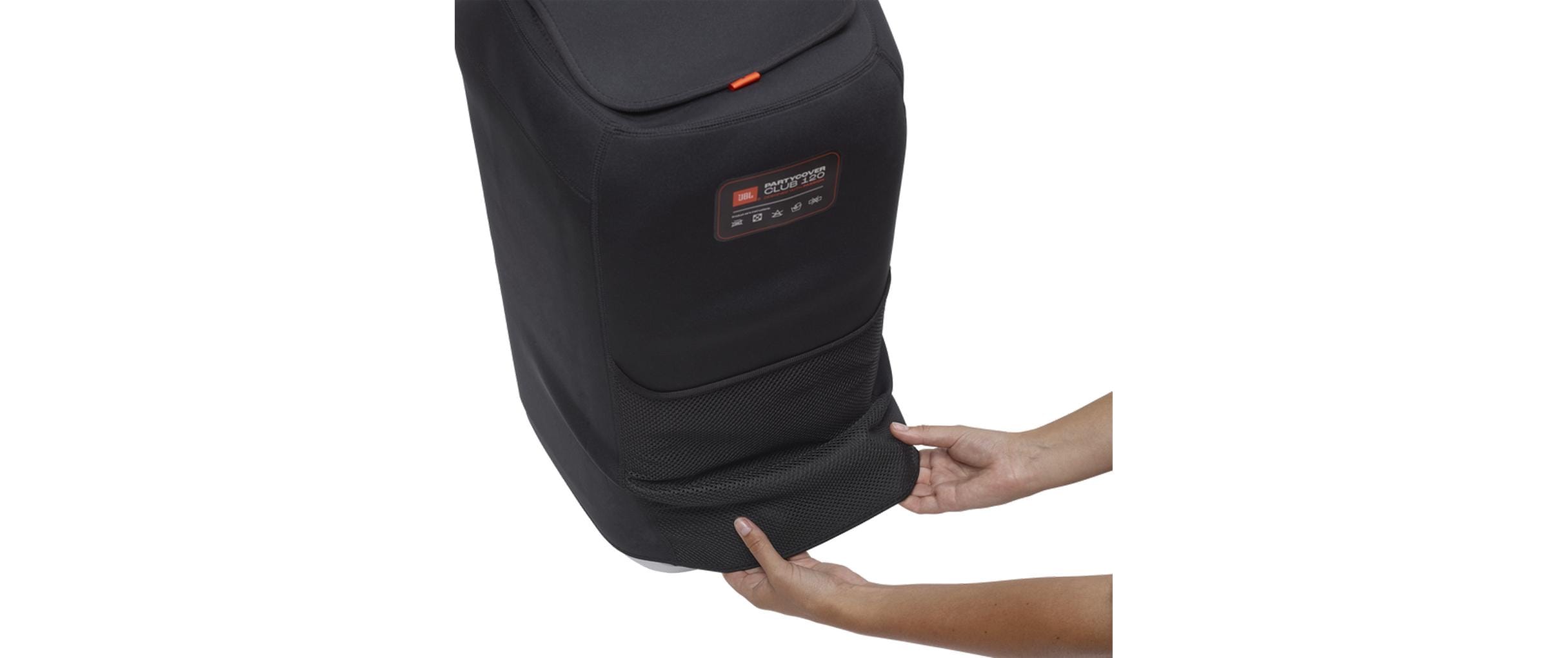 JBL Stage 320 Schutzhülle aus SBR-Gummi und Polyester Schwarz
