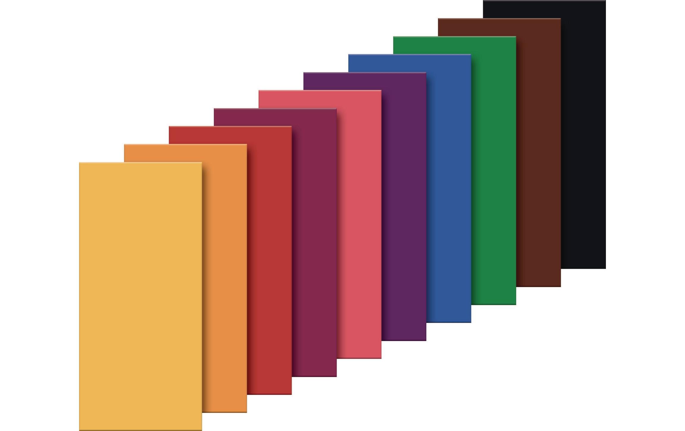 Knorr Prandell Verzierwachs Basic 3 175 x 80 x 0.5 mm Mehrfarbig