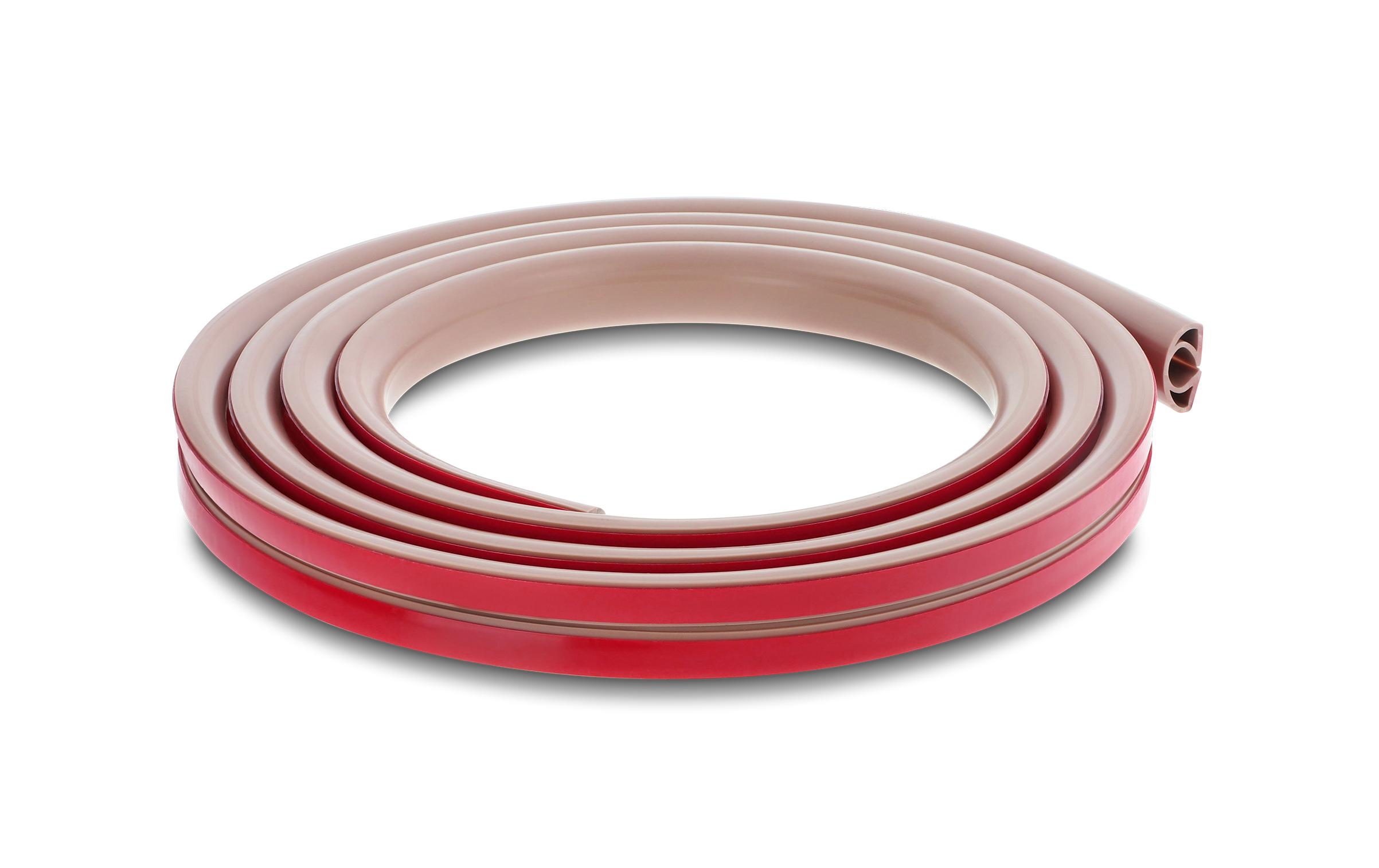 Delock Kabelkanal PVC flexibel 2 m x 20 mm Braun