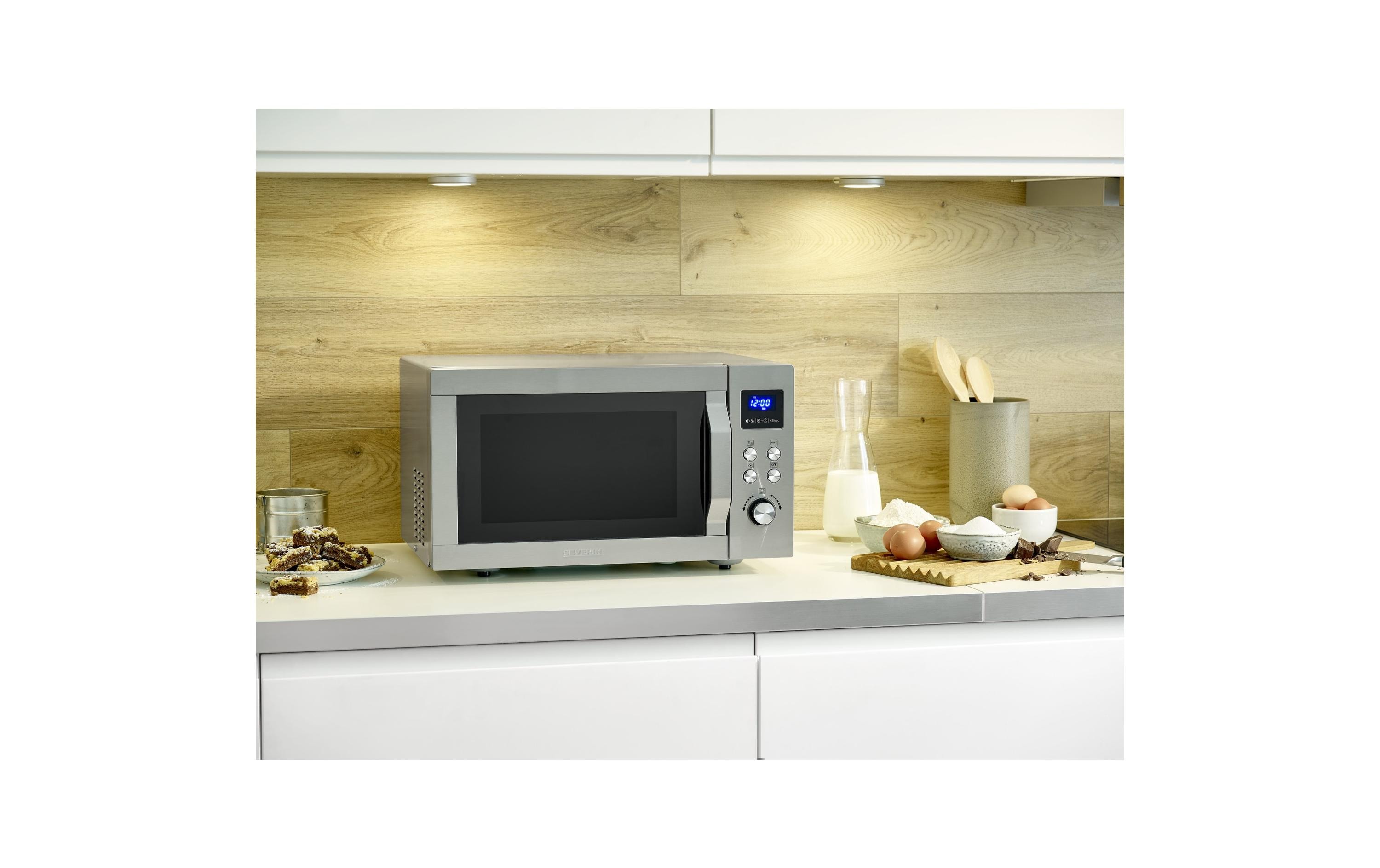 Severin Mikrowelle mit Grill MW7774 Grau Severin Mikrowelle mit Grill MW7774 Grau