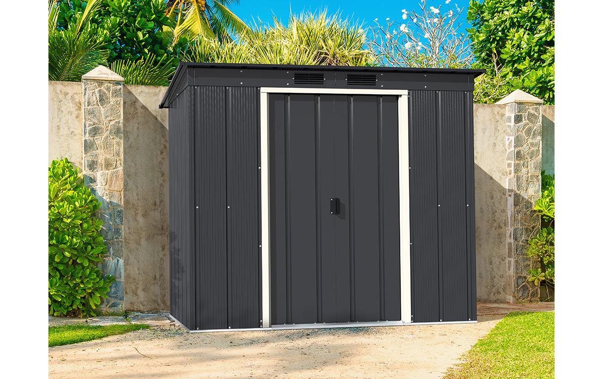 Duramax Gartenhaus Eco-Shed Pent Roof 6 x 4