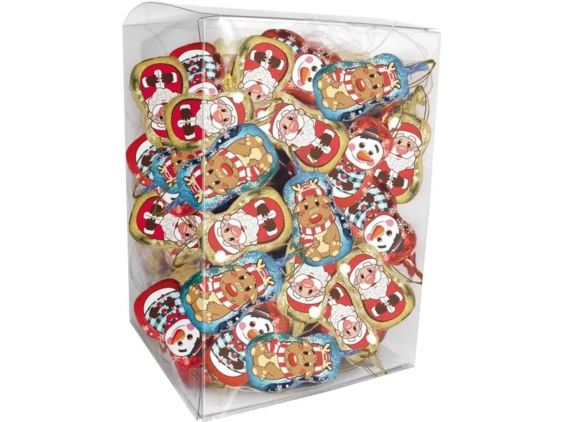 Abtey Trommel mit Baumdekoration Weihnachtsfreunde 650 g Abtey Trommel mit Baumdekoration Weihnachtsfreunde 650 g