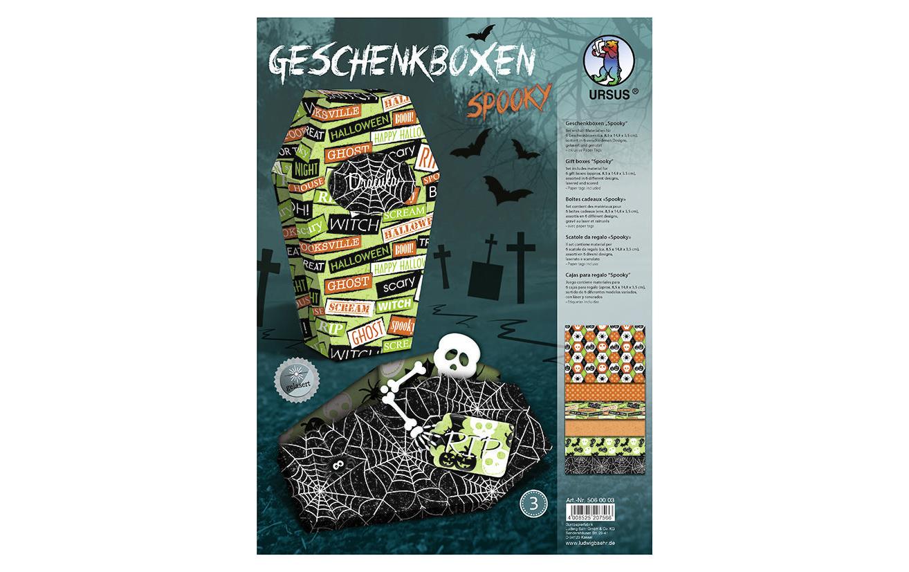 URSUS Geschenkbox Spooky 3 6 Stück