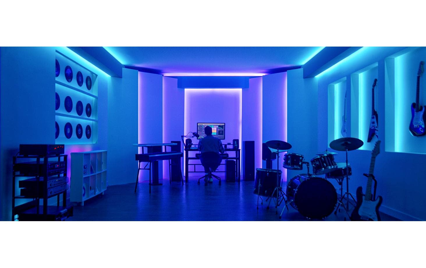 Govee LED Stripe Basic, 10 m, RGBIC, Wi-Fi + Bluetooth