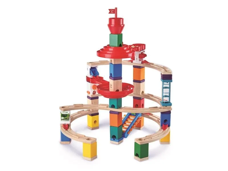 Hape Kugelbahn Quadrilla: Super Spiralburg Hape Kugelbahn Quadrilla: Super Spiralburg