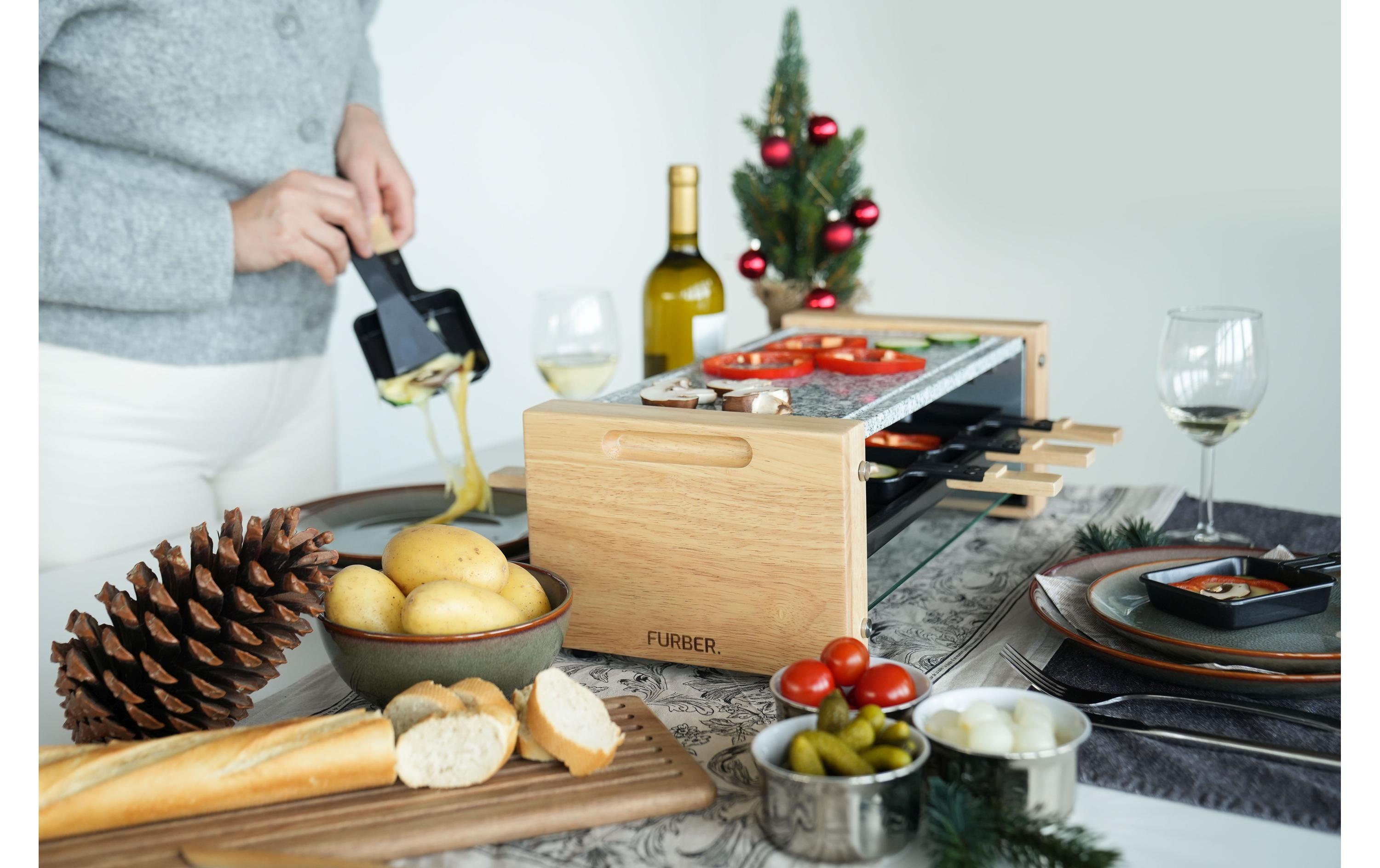 FURBER Racletteofen Festa 8 Personen 1200 W