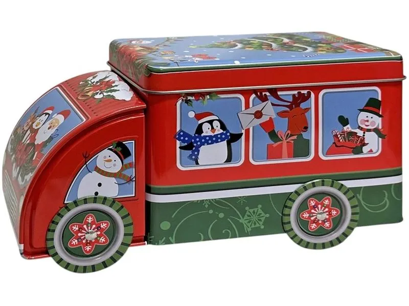 Dameco Guetzli-Dose Weihnachtsauto 9 x 21.5 x 11.5 cm Dameco Guetzli-Dose Weihnachtsauto 9 x 21.5 x 11.5 cm