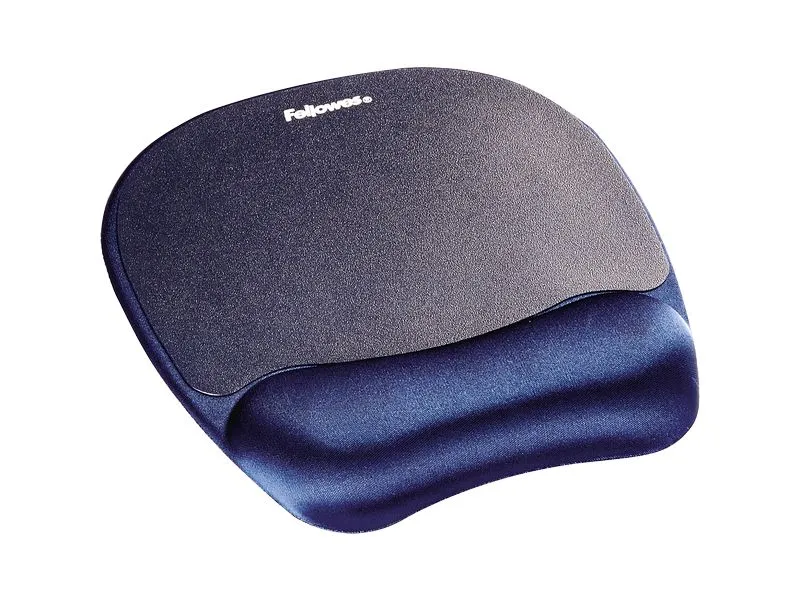 Fellowes Ergonomische Mausmatte Memory Foam Saphirblau