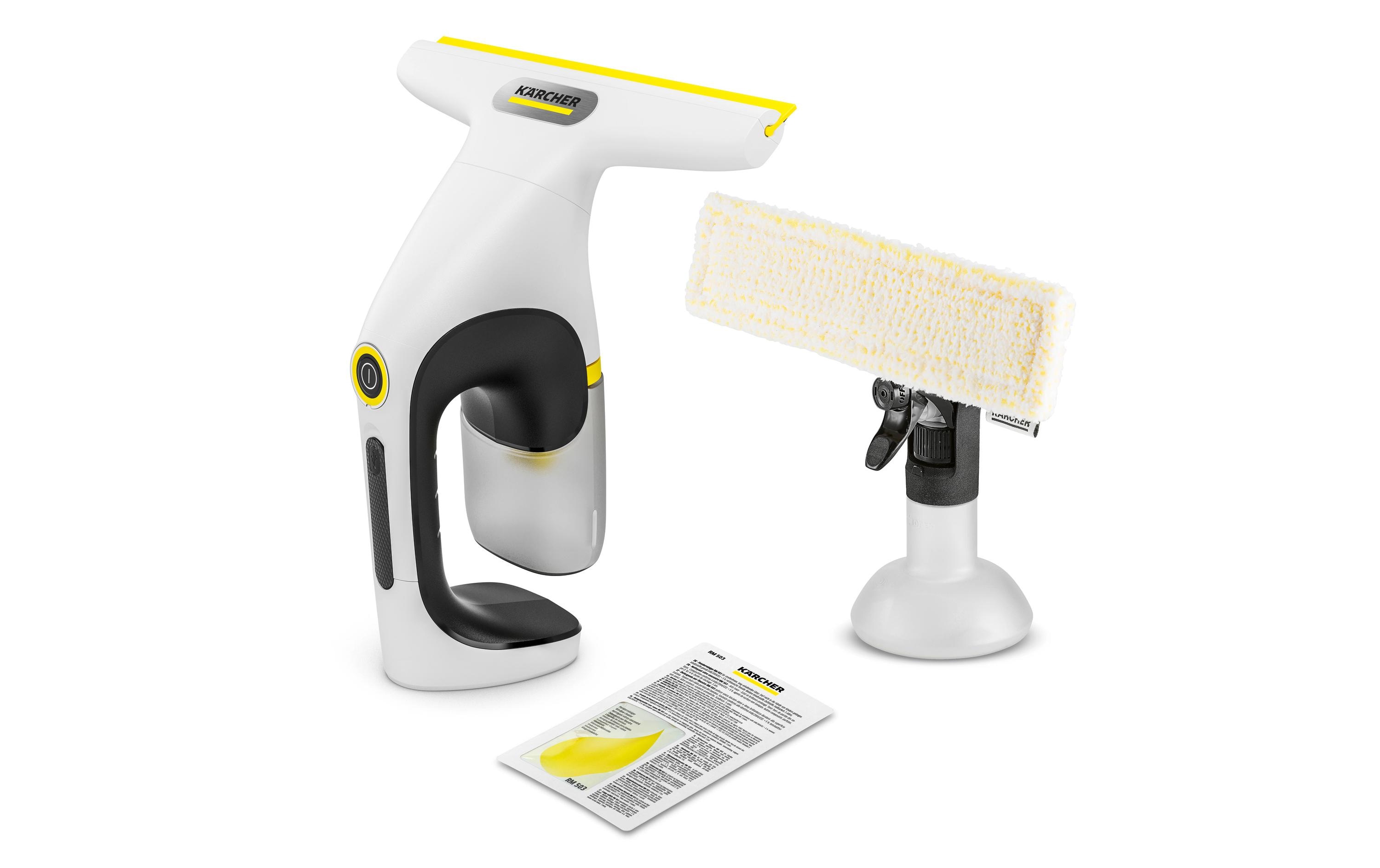 Kärcher Fenstersauger WV 1 Compact Care Weiss