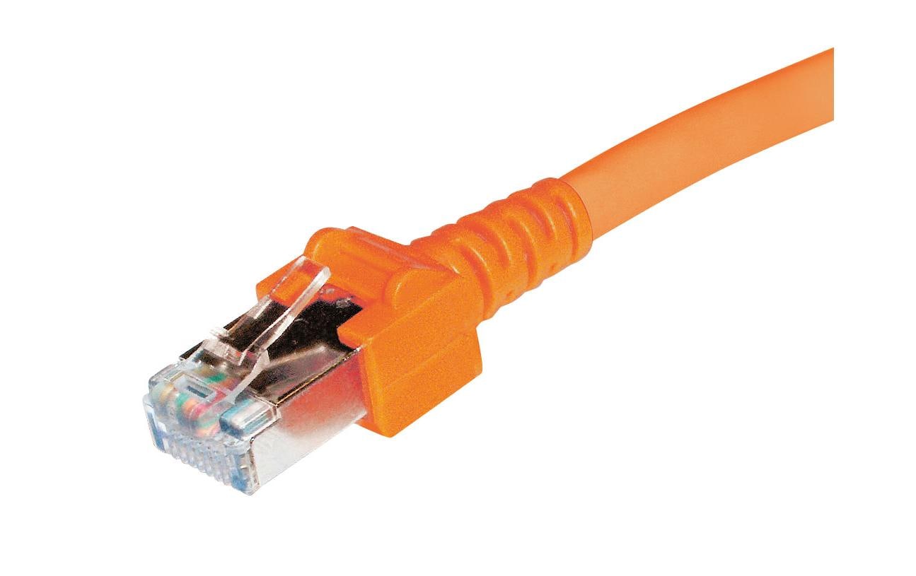 Dätwyler IT Infra Patchkabel Cat 5e, S/UTP, 0.5 m, Orange