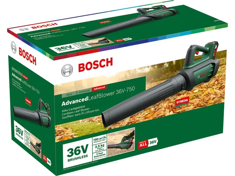 Bosch Akku-Laubbläser AdvancedLeafBlower 36 V-750 Kit