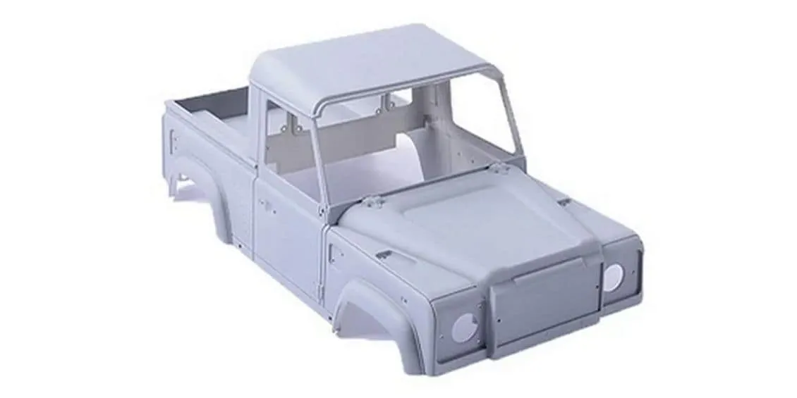 RC4WD 1985 Toyota Pickup Clear Parts Kunststoff