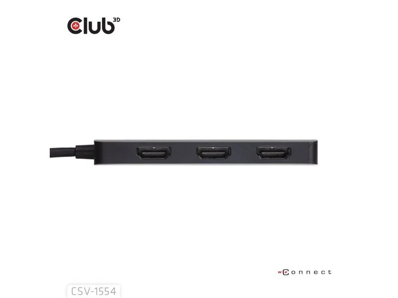 Club 3D Adapterkabel CSV-1554 MST Hub USB Type-C - HDMI
