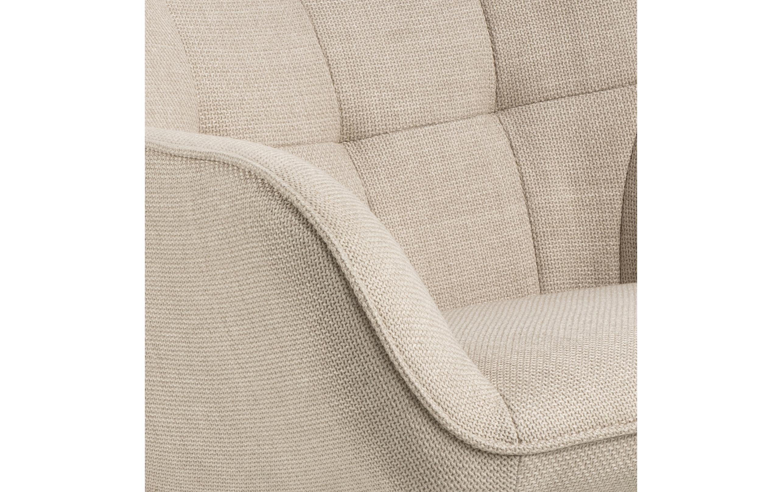AC Design Sessel Redding Stahl/Textil, Beige