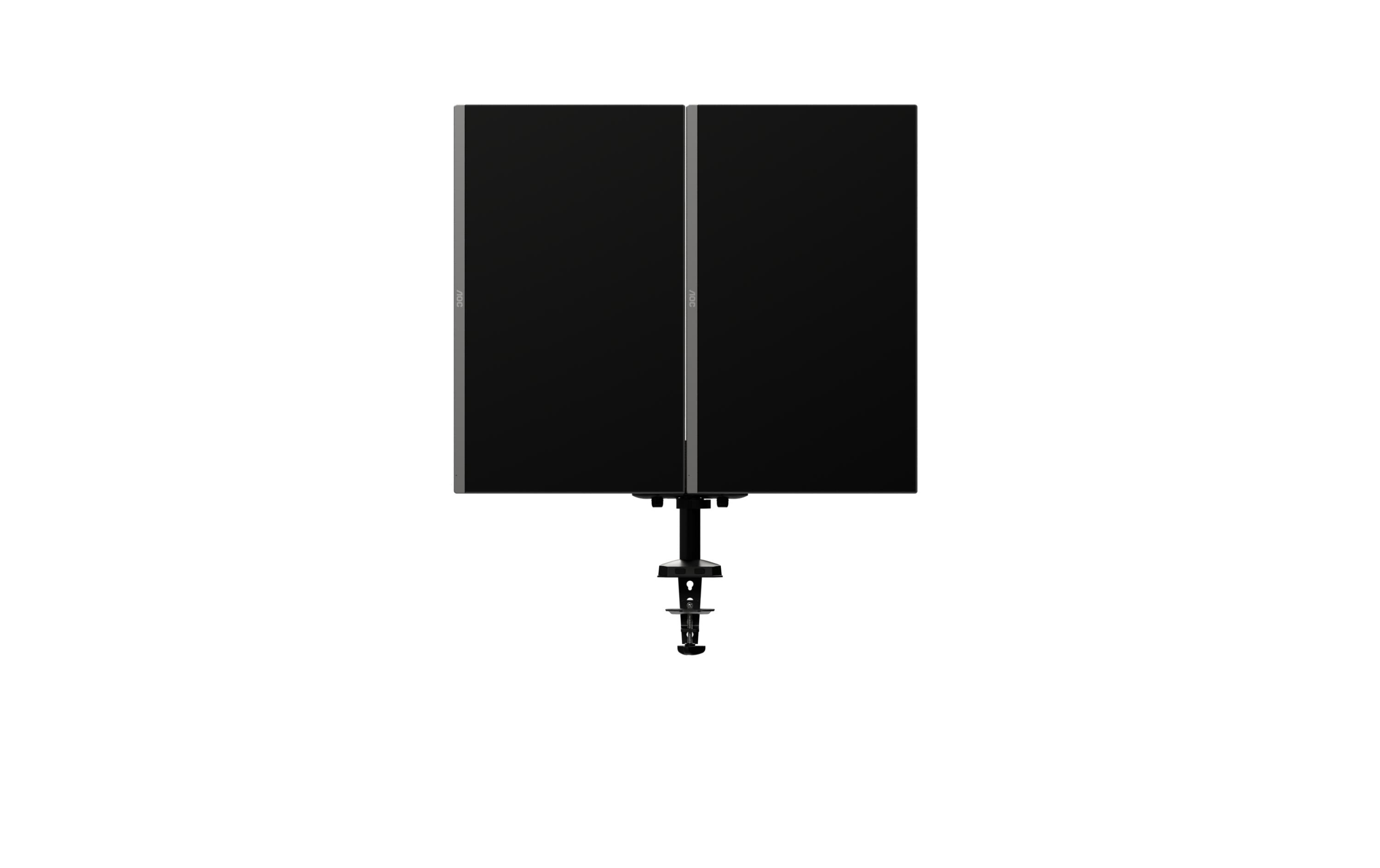 AOC Tischhalterung AD110D0 Dual bis 9 kg – Schwarz