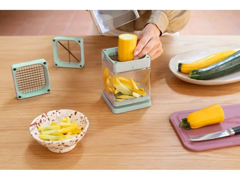 Brabantia Gemüseschneider Tasty+ Grün/Transparent