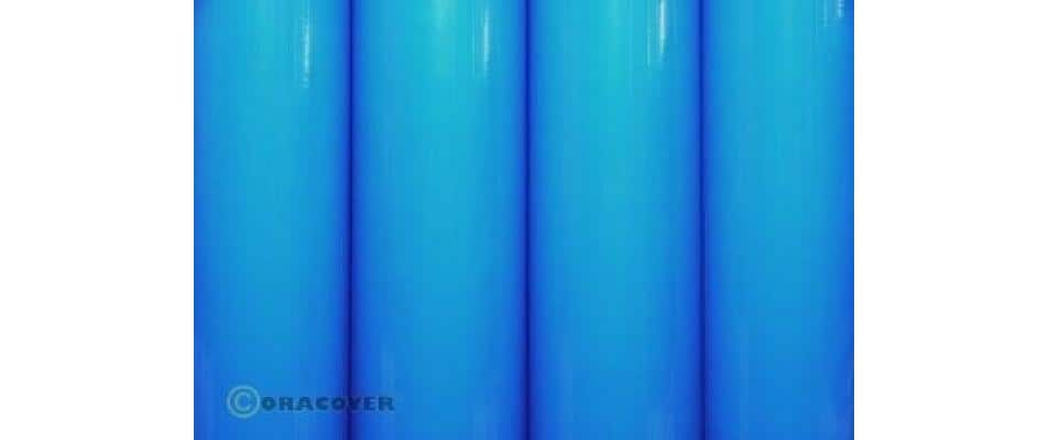 Oracover Bügelfolie neonblau Oracover Bügelfolie neonblau