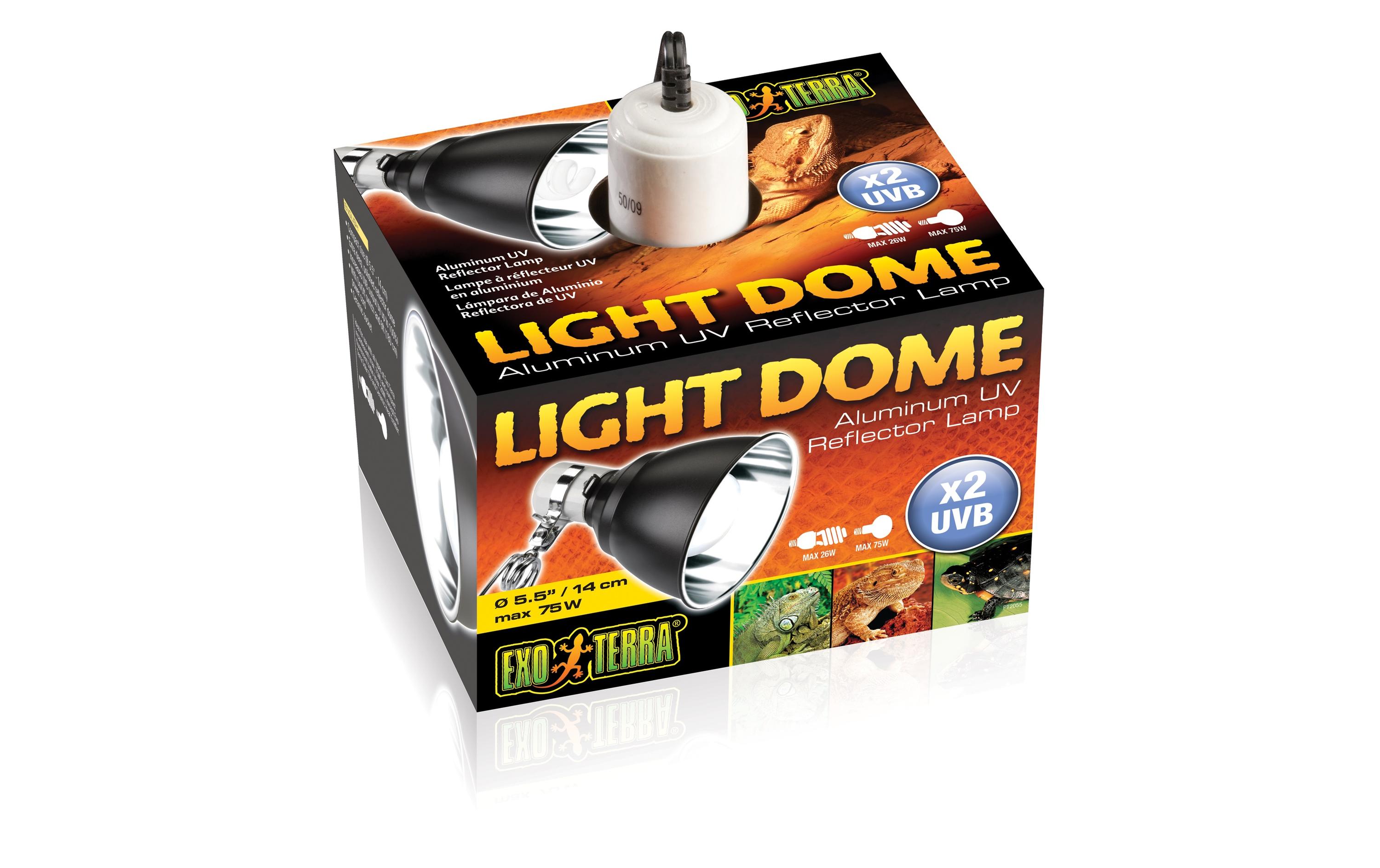 Exo Terra Reflektorlampe UV Light Dome, Ø 14 cm Exo Terra Reflektorlampe UV Light Dome, Ø 14 cm