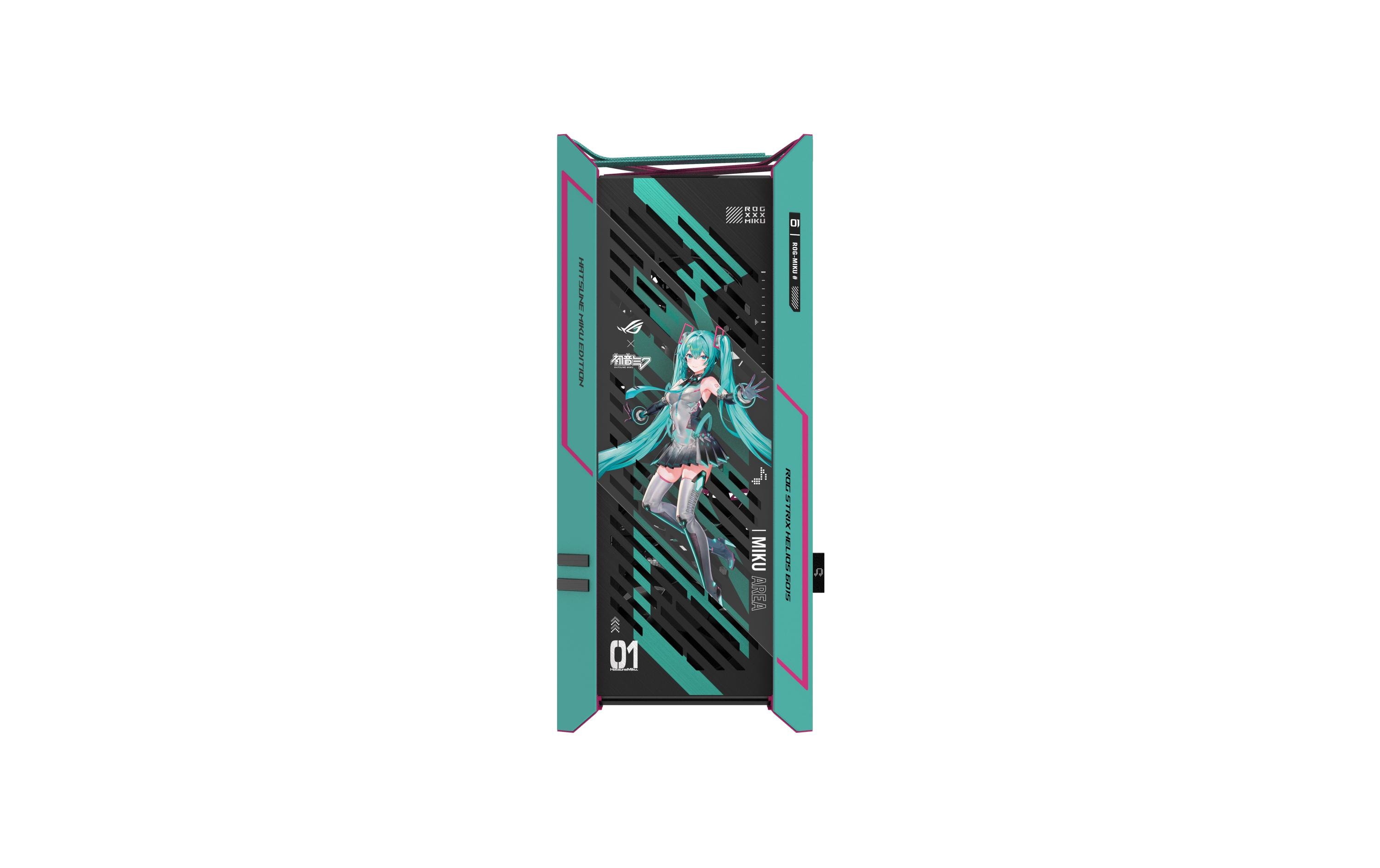 ASUS ROG PC-Gehäuse ROG Strix Helios II GX601S Hatsune Miku Edition