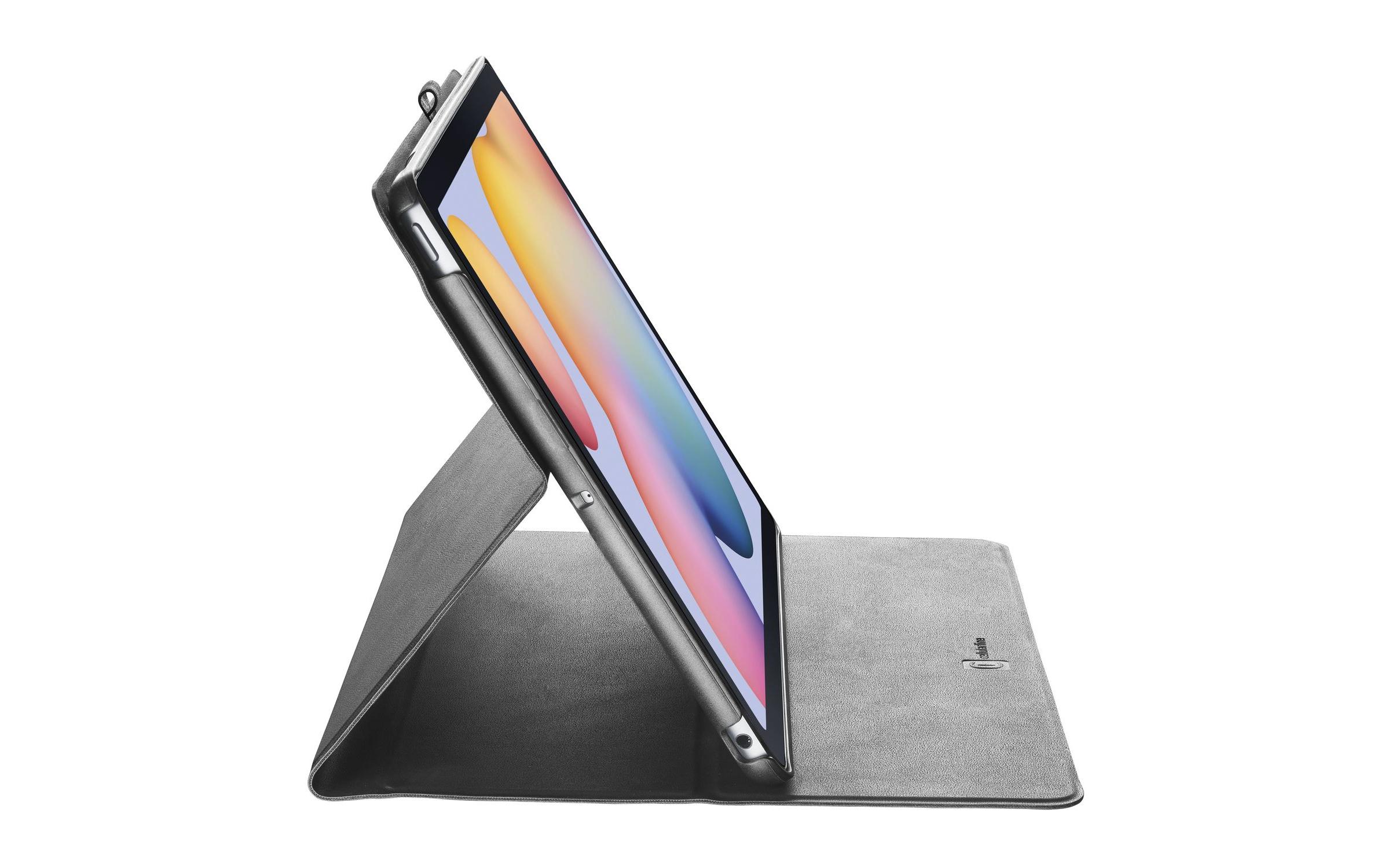 Cellular Line Tablet Book Cover Stand Case Schwarz