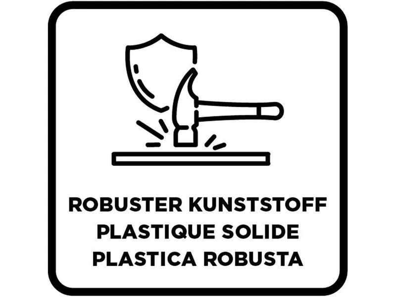 TopLine Kunststoff-Benzinkanister, 10 Liter, schwarz TopLine Kunststoff-Benzinkanister, 10 Liter, schwarz