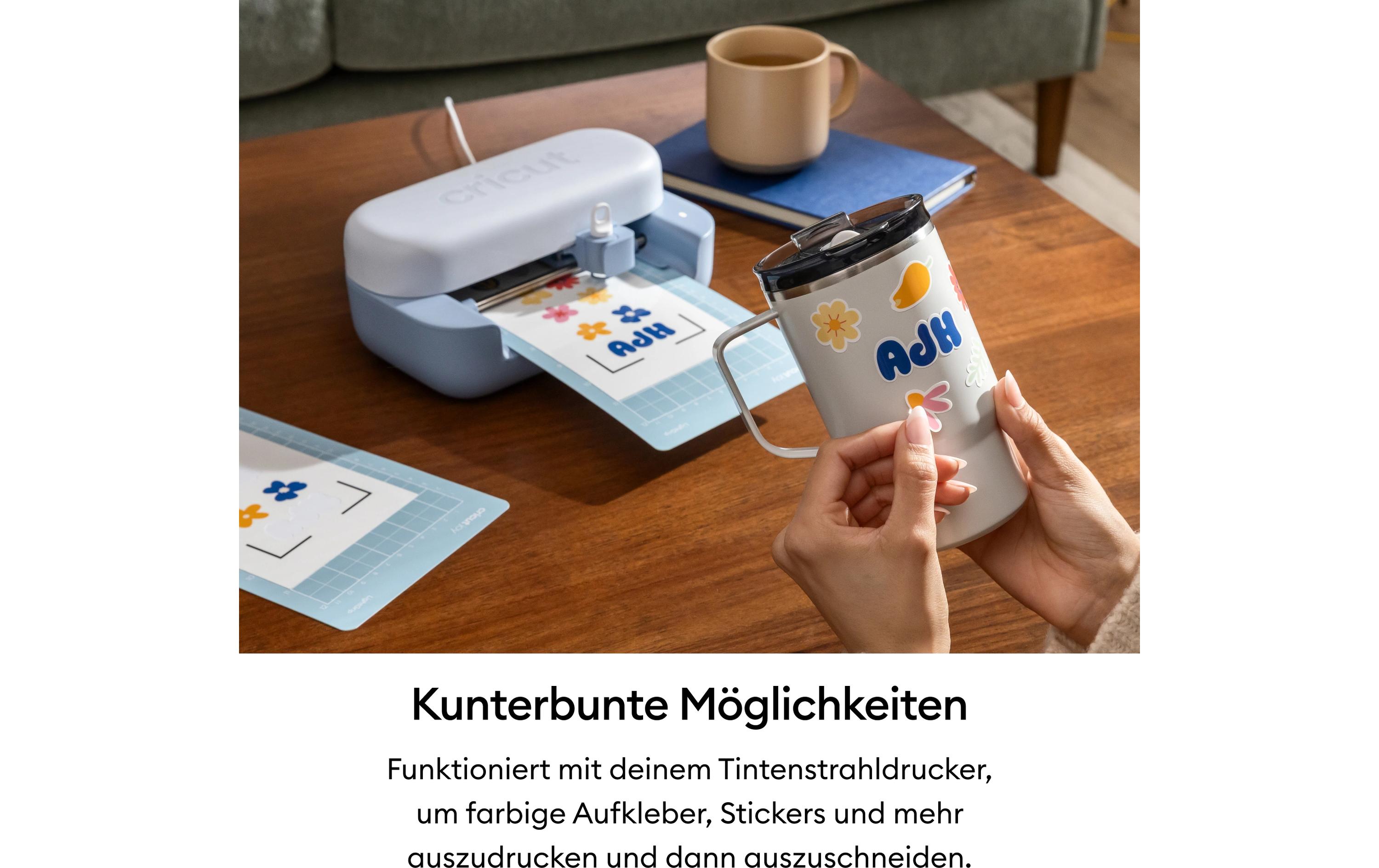 Cricut Schneideplotter Cricut Joy + Essential-Bundle, Blau Cricut Schneideplotter Cricut Joy + Essential-Bundle, Blau