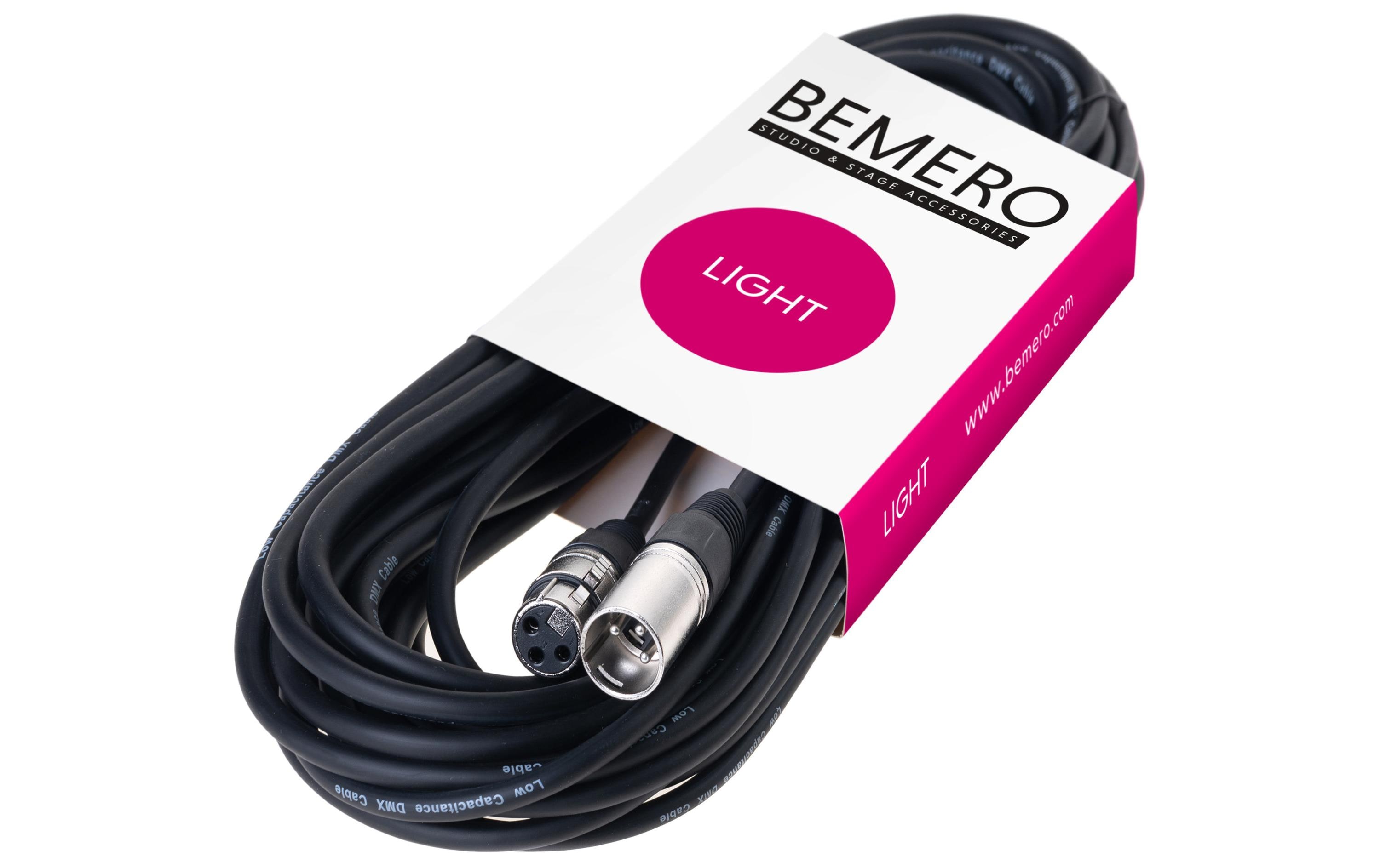 Bemero DMX-Kabel 3-Pol 12 m