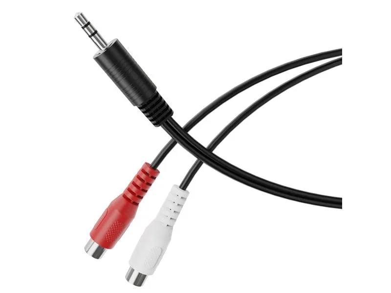 HDSupply Audio-Adapter Klinke 3.5 mm, male - Cinch