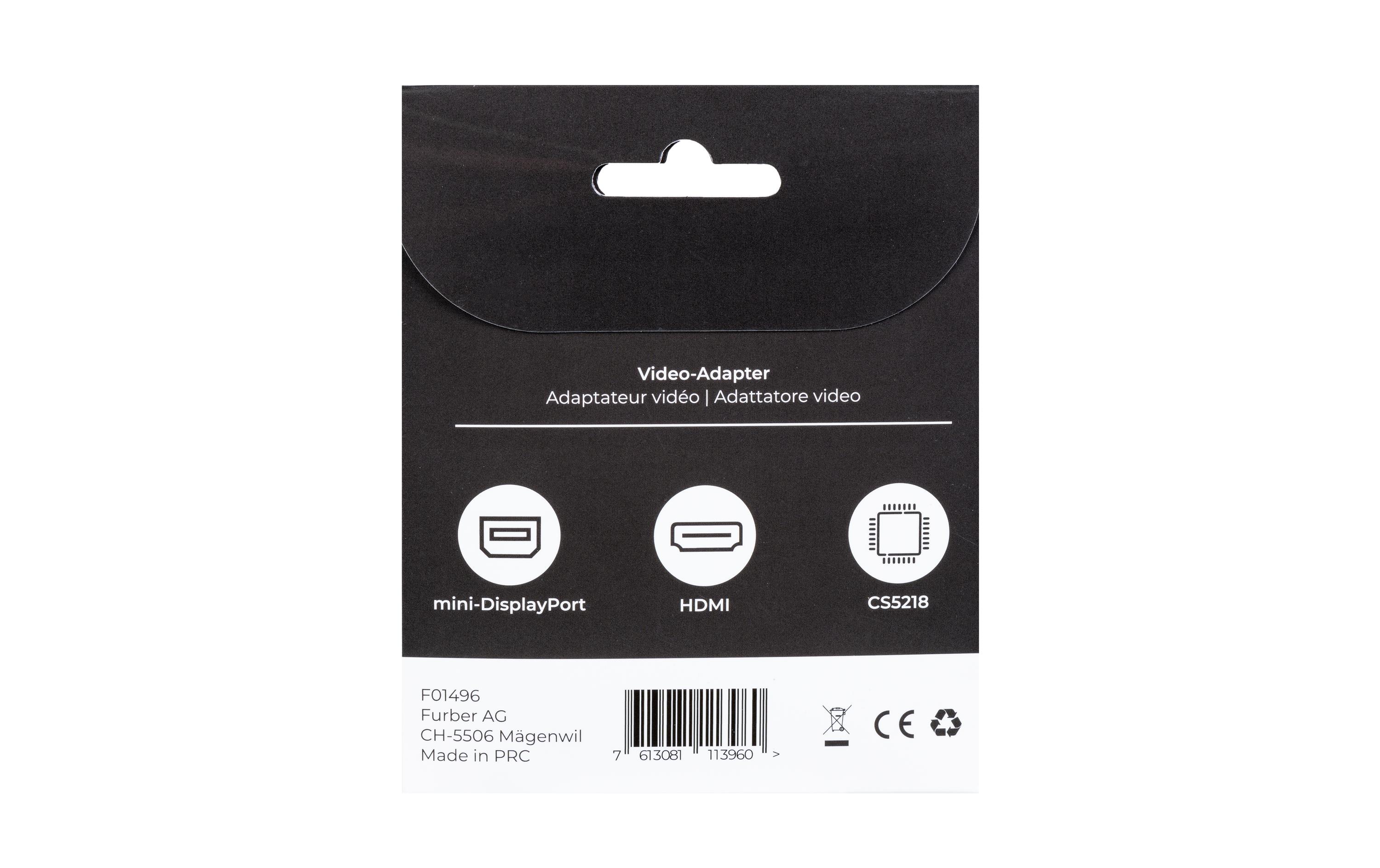 onit Adapter Mini-DisplayPort - HDMI, 1 Stück
