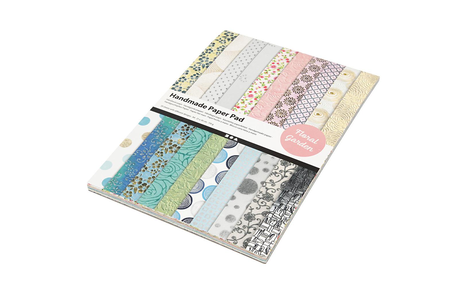 Creativ Company Büttenpapier A4 20 Blatt, Mehrfarbig Creativ Company Büttenpapier A4 20 Blatt, Mehrfarbig