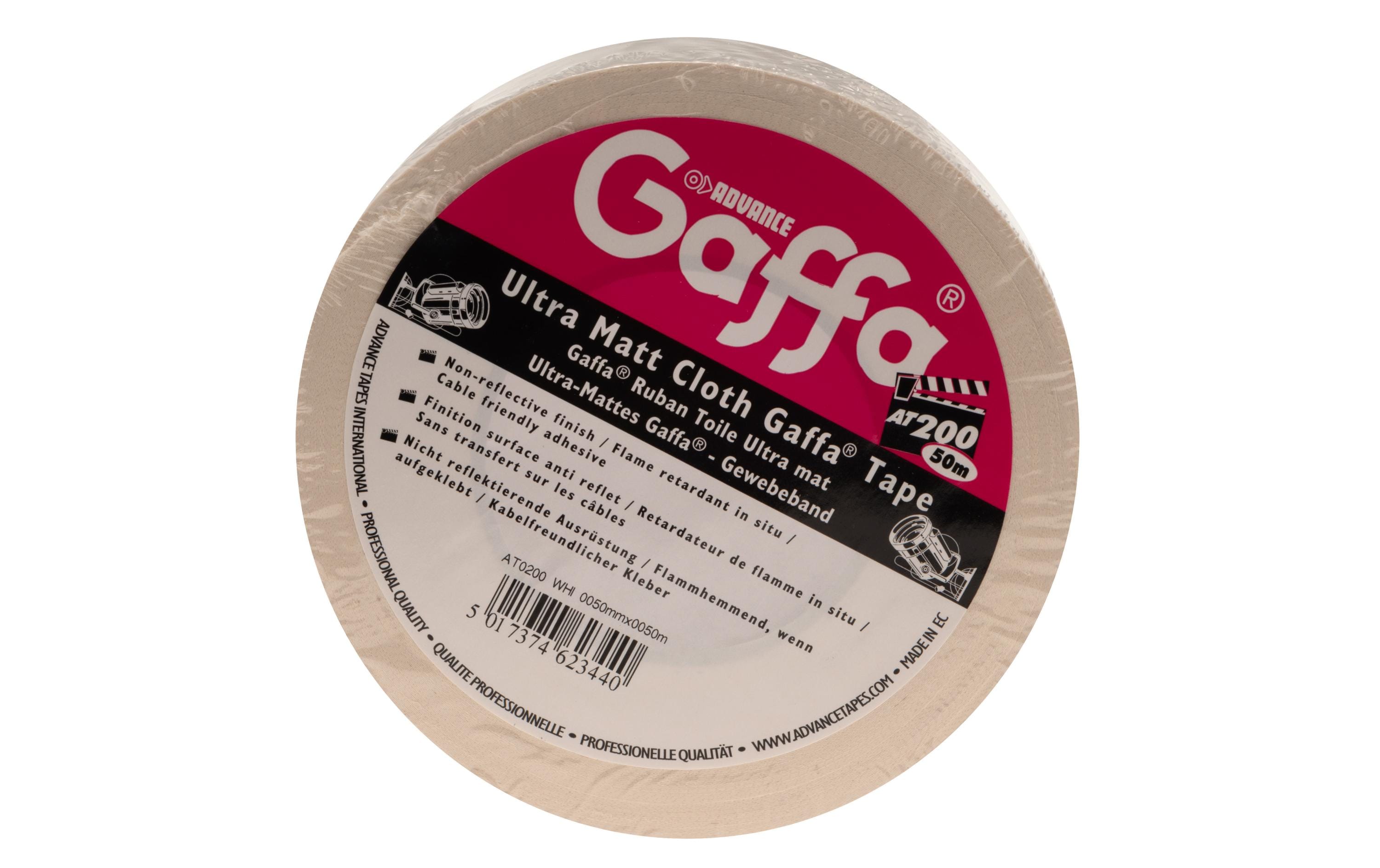 Advance Gaffa Tape AT200 50 mm x 50 m, Weiss