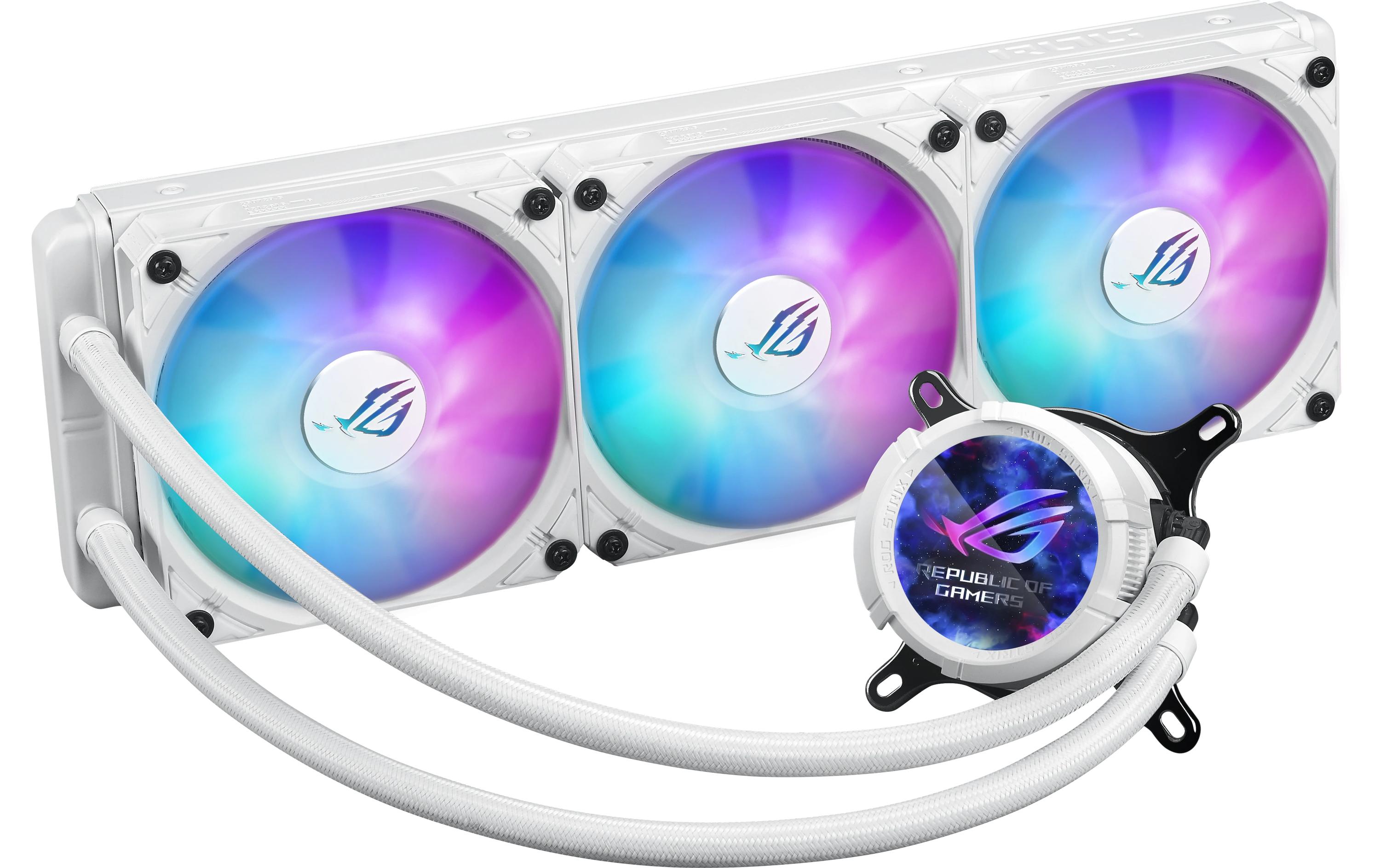 ASUS ROG Wasserkühlung ROG Strix LC III 360 ARGB White Edition
