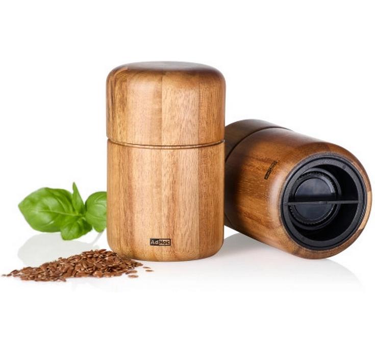 AdHoc Gewürzmühle Seedo 10.4 cm, Braun