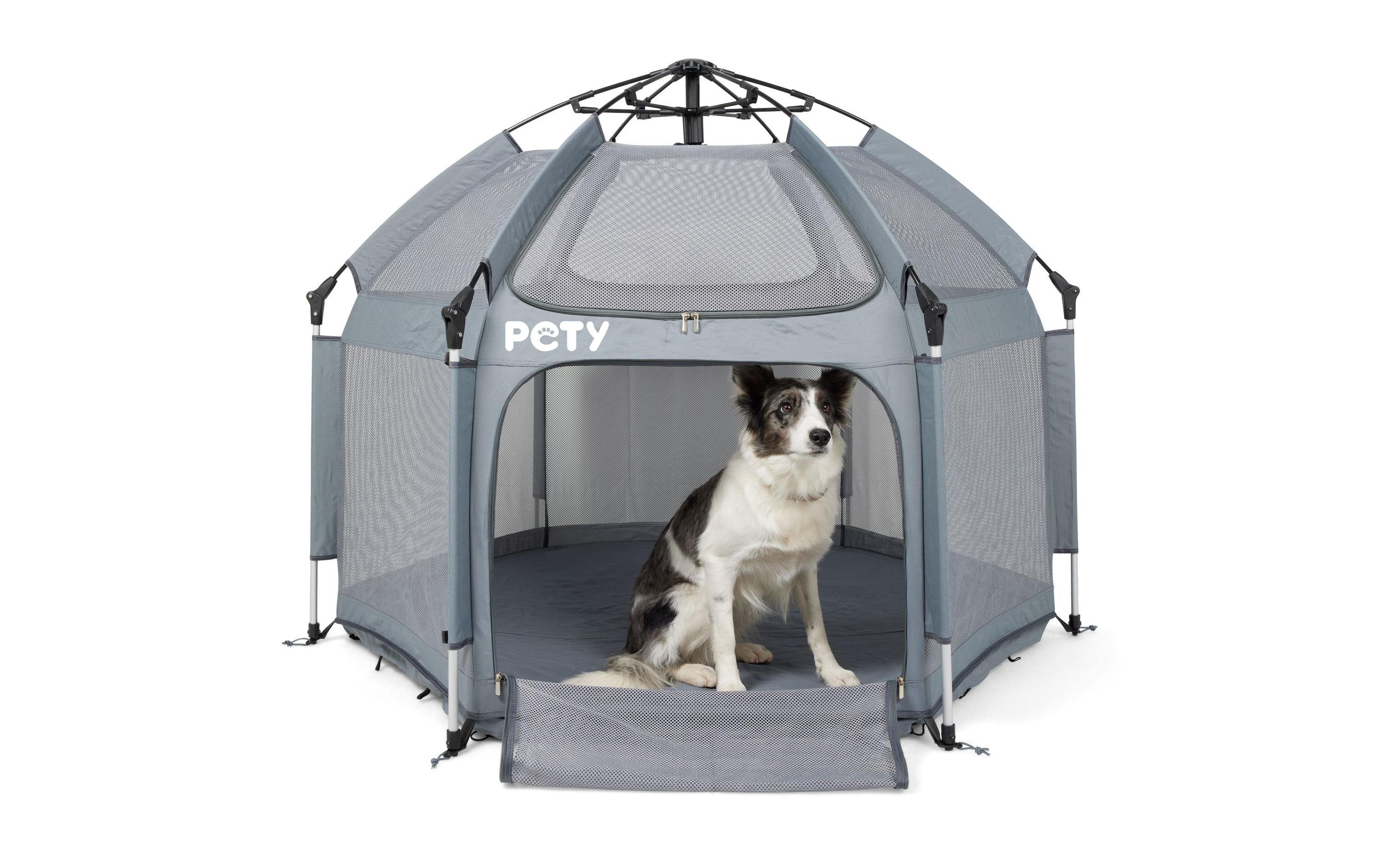 Pety Laufstall für Haustiere Set Ø 150 x 100 cm