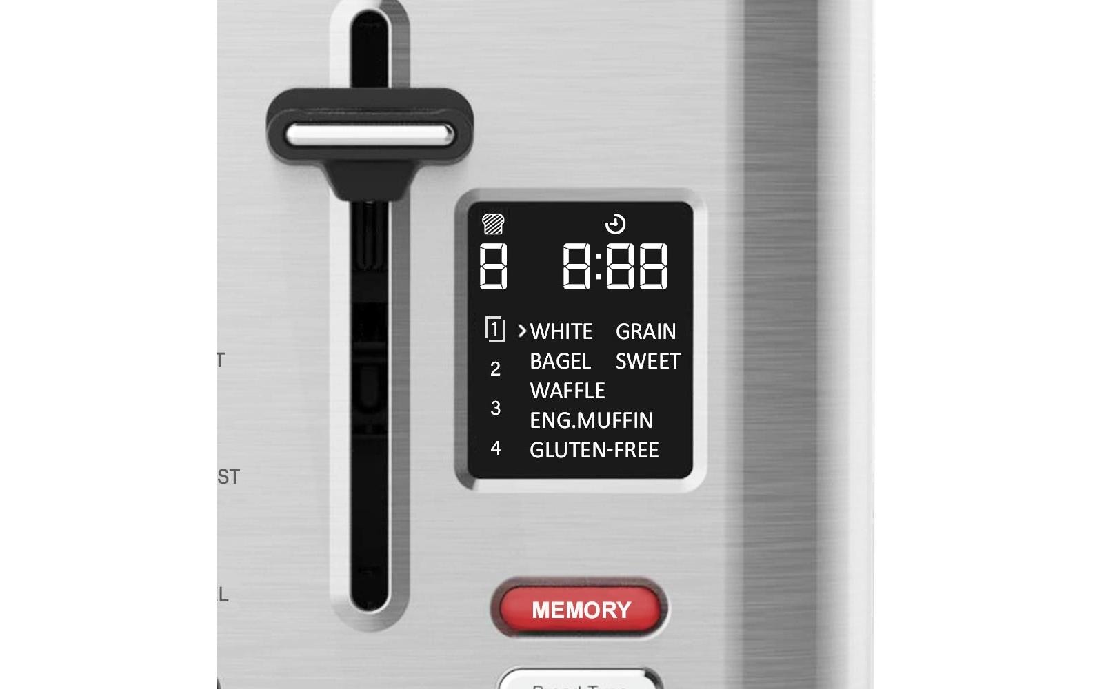 Gastroback Toaster Digital 2S Silber